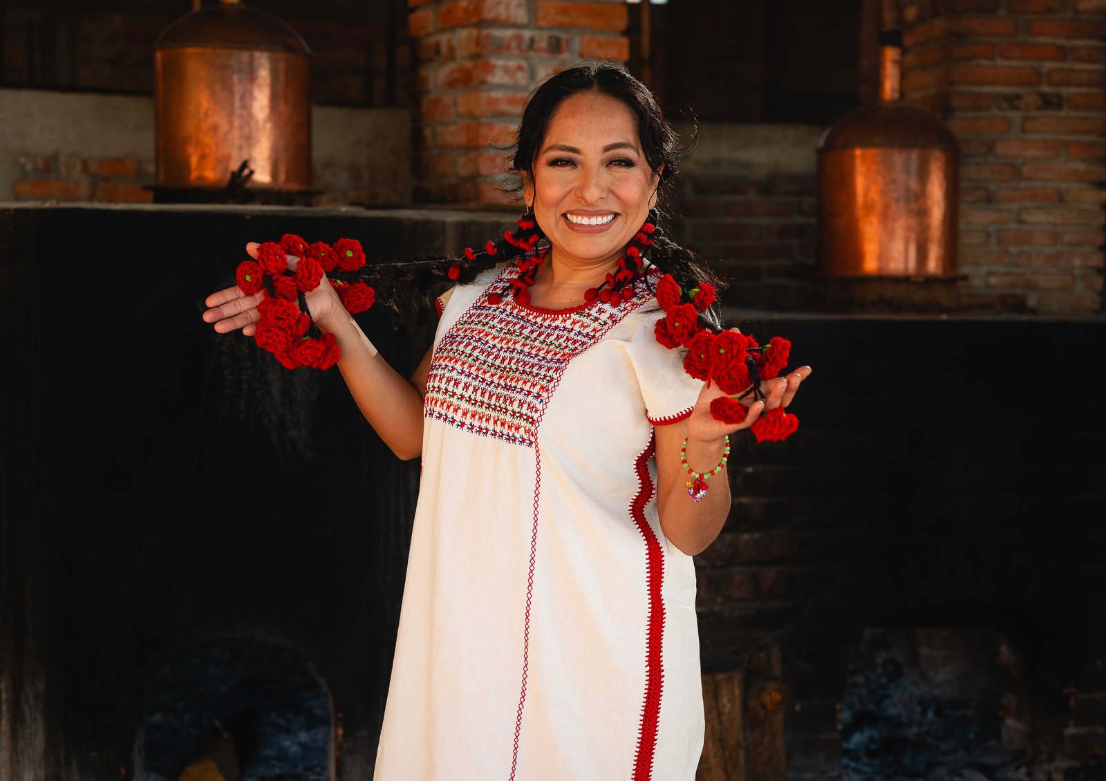 Chef Adhey celebrando la cocina oaxaqueña